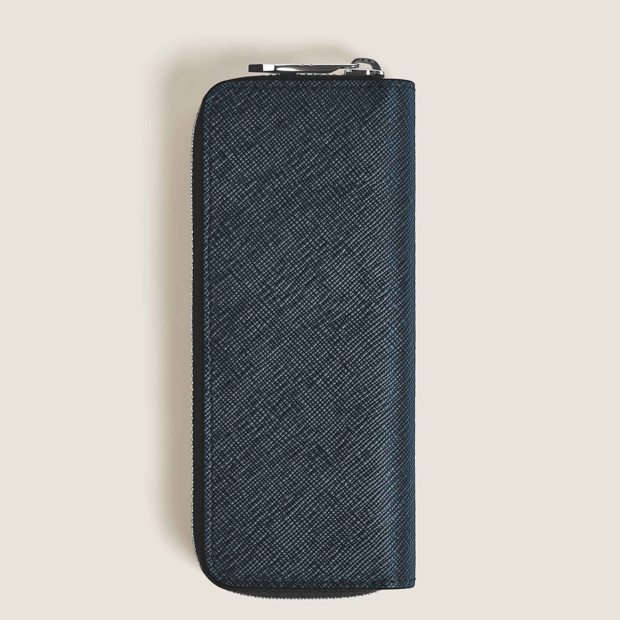 Montblanc Etui für 2 Schreibgerät mit Reißverschluss aus Sartorial Leder (MB220371)