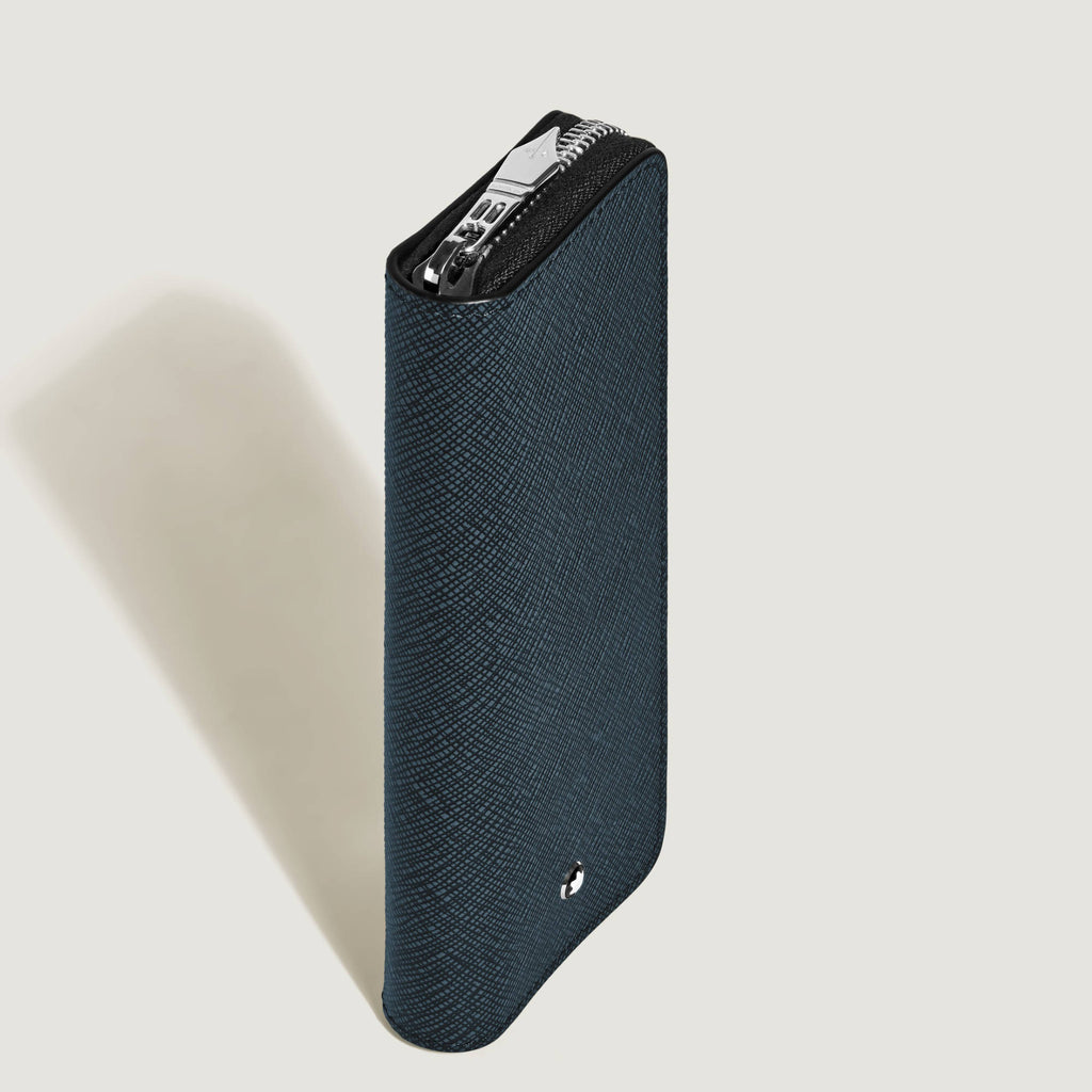 Montblanc Etui für 2 Schreibgerät mit Reißverschluss aus Sartorial Leder (MB220371)