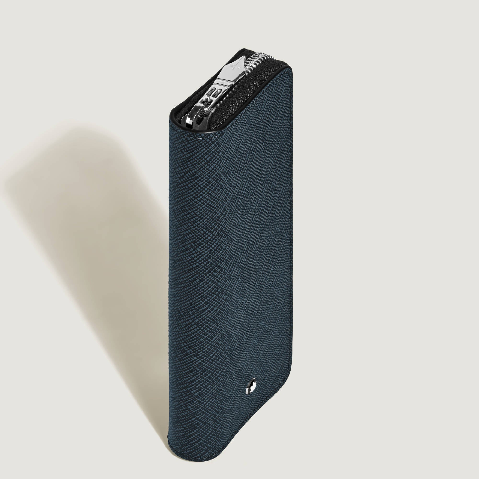 Montblanc Etui für 2 Schreibgerät mit Reißverschluss aus Sartorial Leder (MB220371)