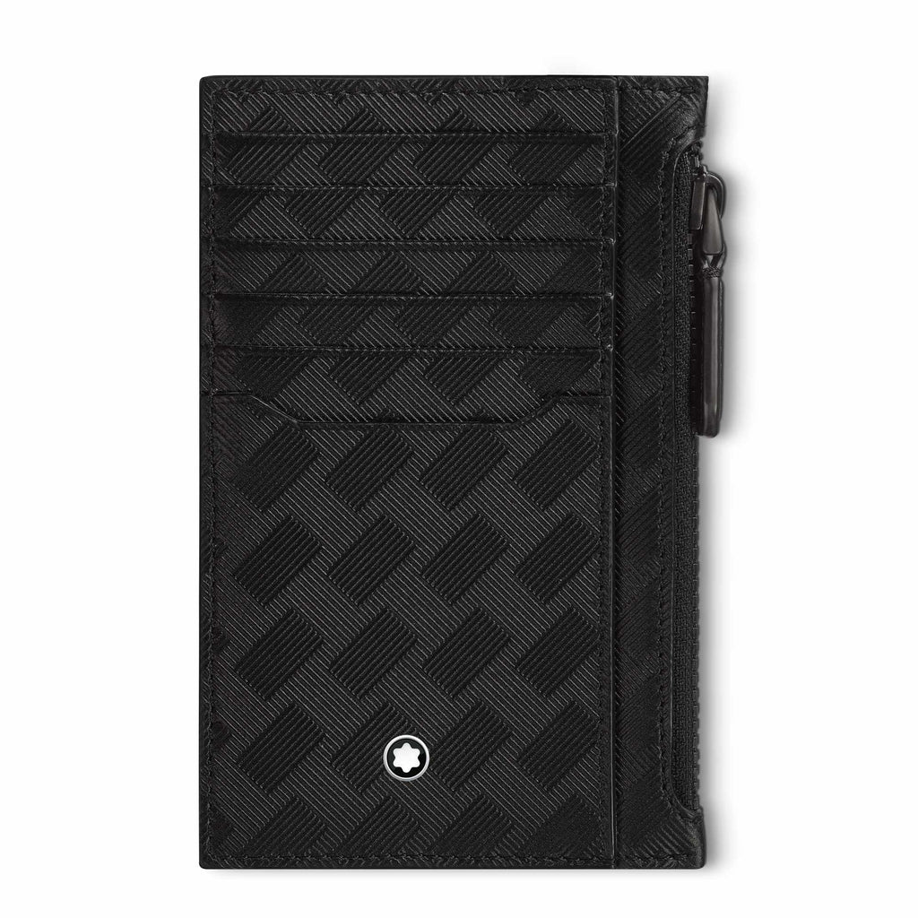 Montblanc Extreme 3.0 Kartenetui 8 cc mit Reißverschlussfach (MB129976) aus Leder