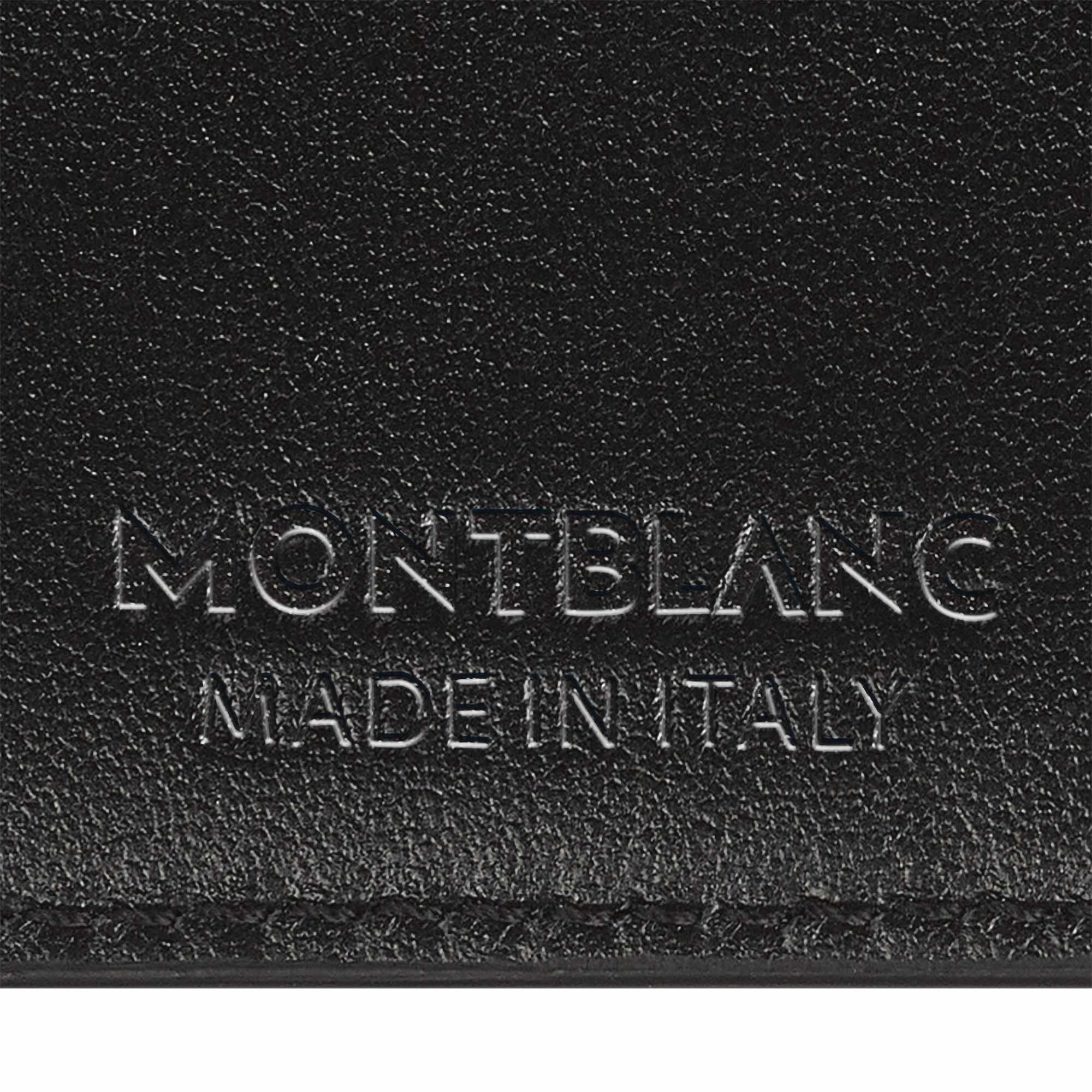 Montblanc Extreme 3.0 Kartenetui 8 cc mit Reißverschlussfach (MB129976) aus Leder