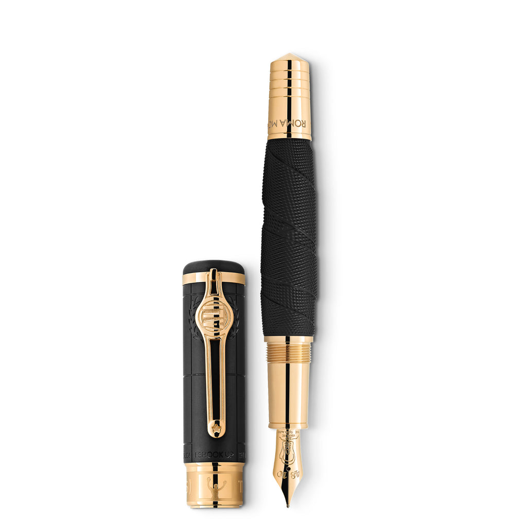 Montblanc Great Characters Muhammad Ali Special Edition Füllfederhalter (MB129332) aus Gelbgold