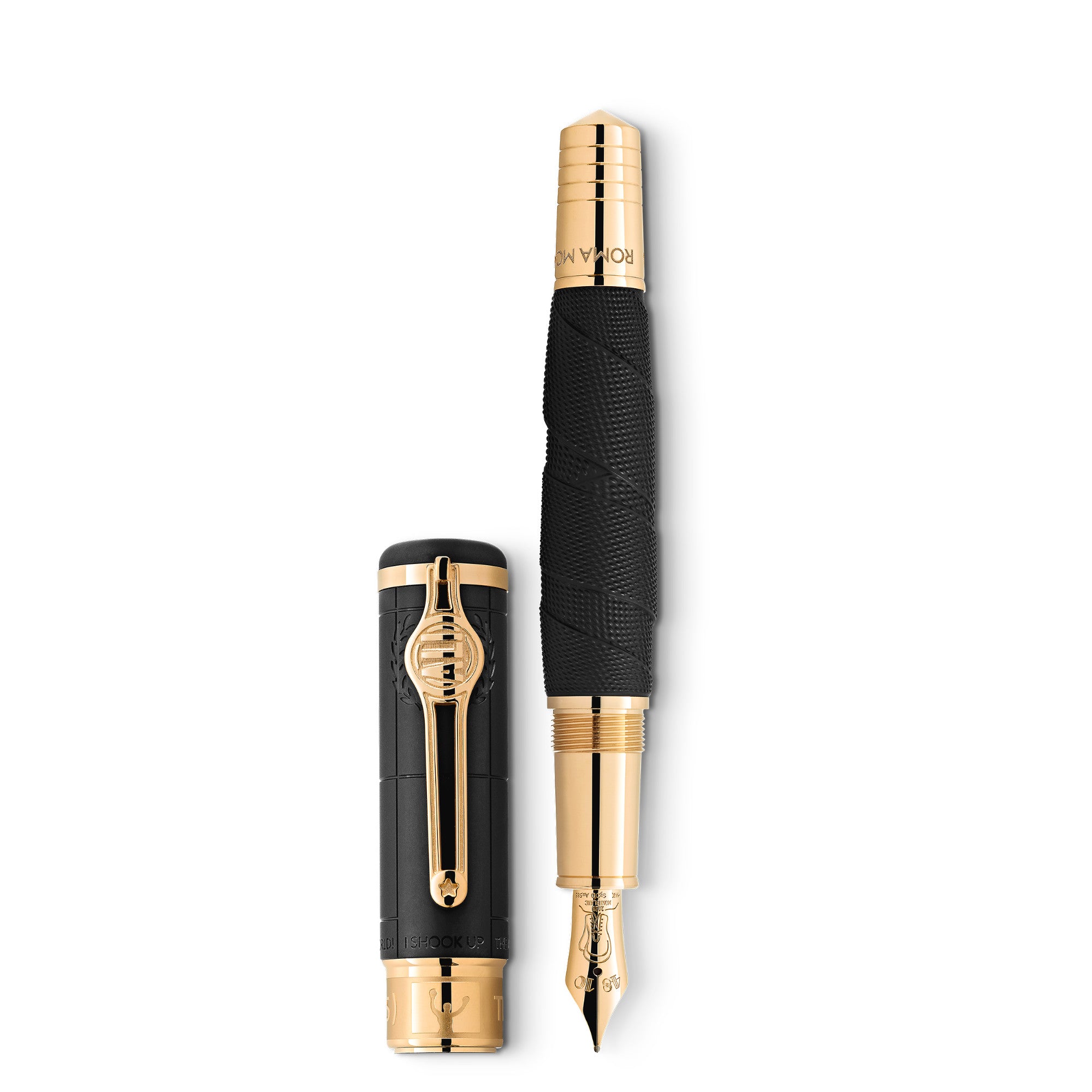 Montblanc Great Characters Muhammad Ali Special Edition Füllfederhalter (MB129332) aus Gelbgold
