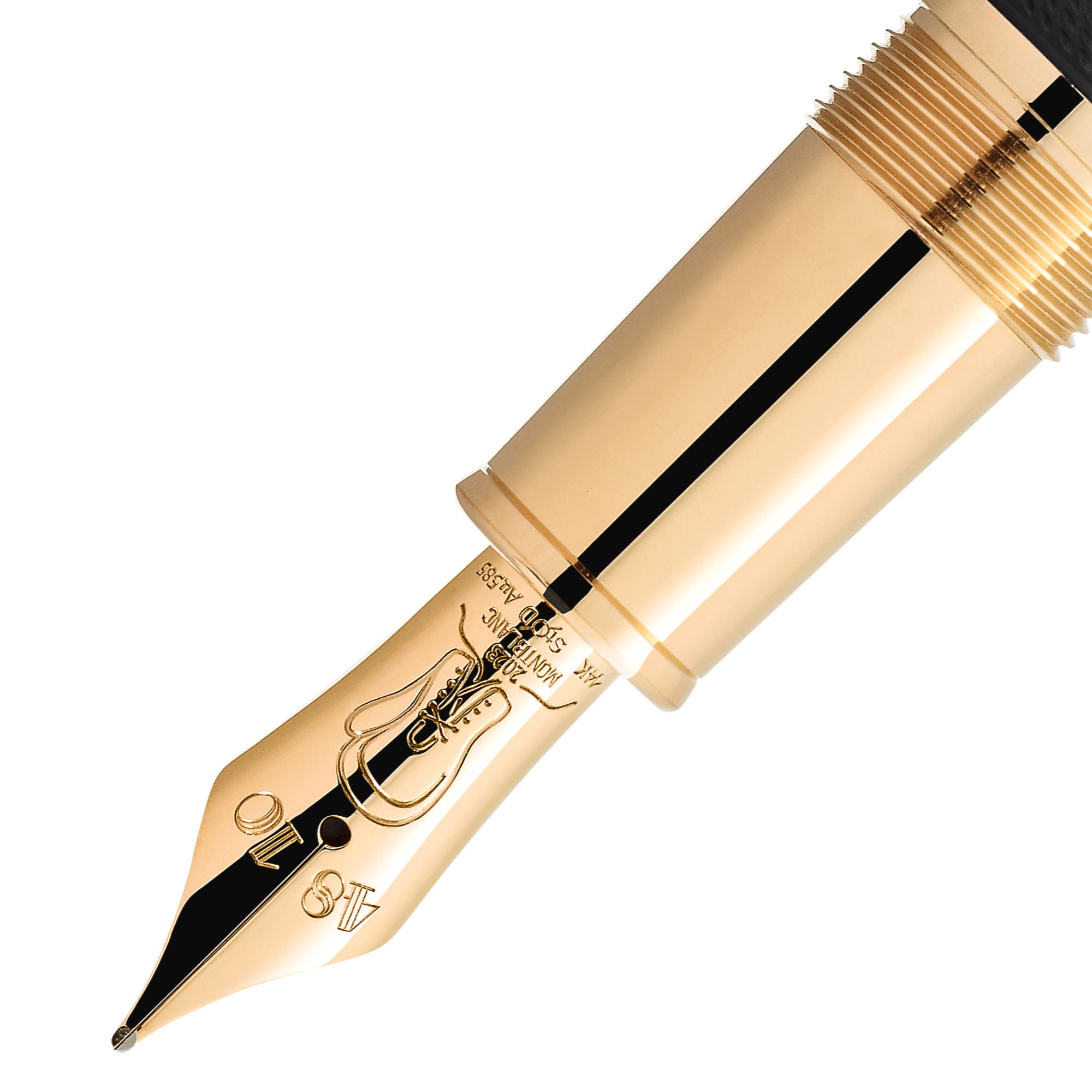 Montblanc Great Characters Muhammad Ali Special Edition Füllfederhalter (MB129332) aus Gelbgold