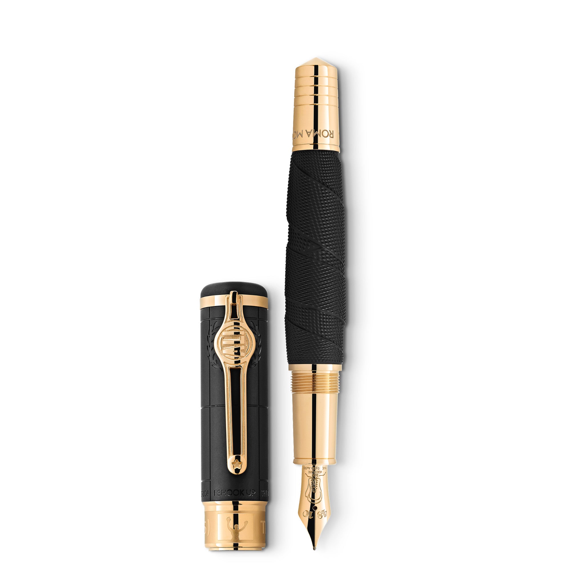 Montblanc Great Characters Muhammad Ali Special Edition Füllfederhalter (MB129333) aus Gelbgold