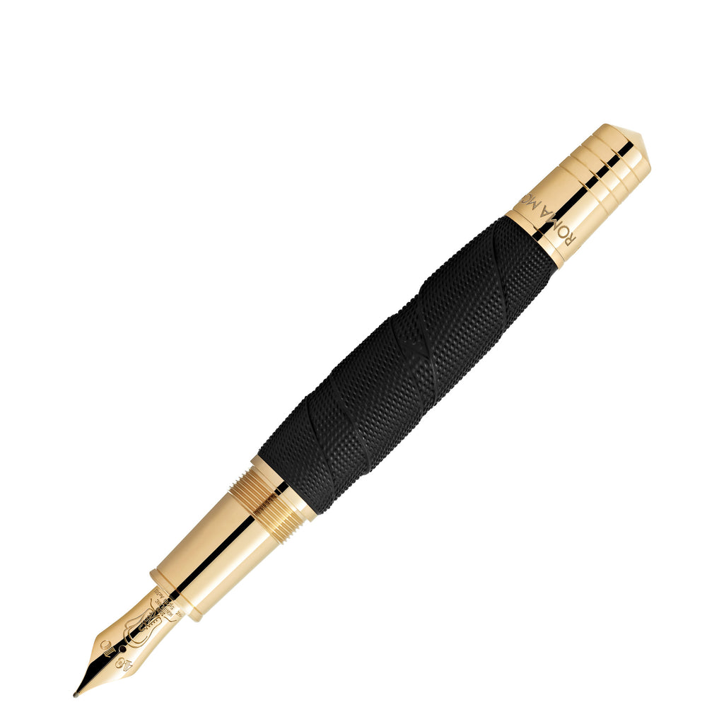 Montblanc Great Characters Muhammad Ali Special Edition Füllfederhalter (MB129333) aus Gelbgold