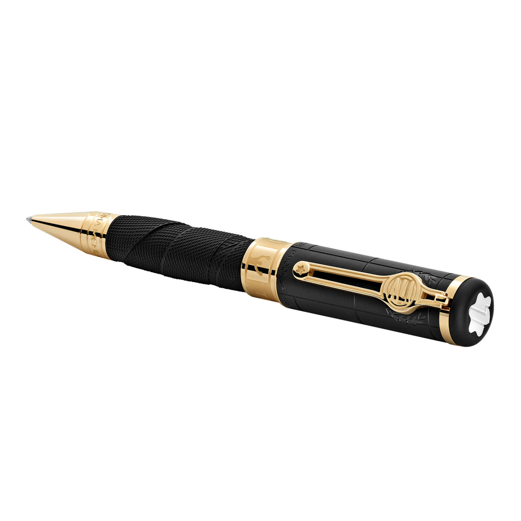 Montblanc Great Characters Muhammad Ali Special Edition Kugelschreiber (MB129335) aus Gelbgold