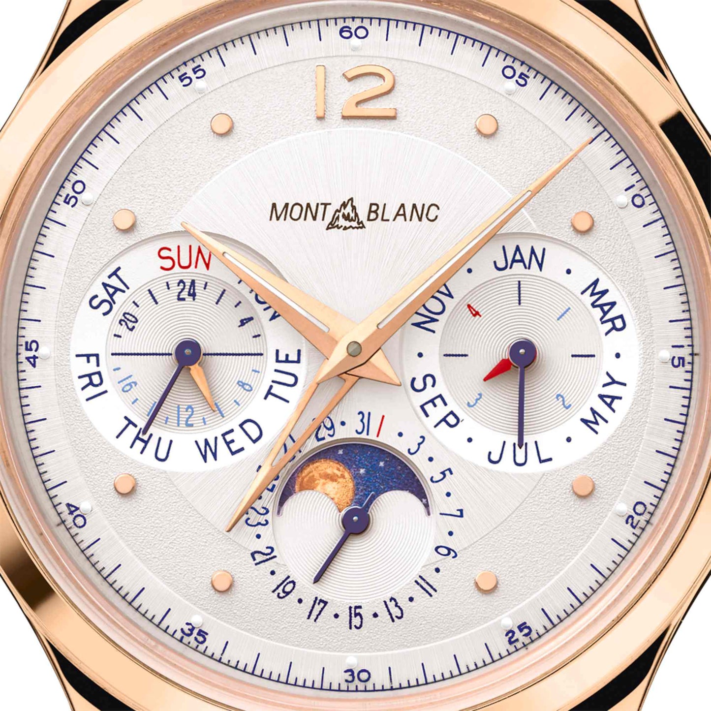 Heritage Perpetual Calendar Limited Edition, Rotgold • Rubin von Montblanc (MB119926)