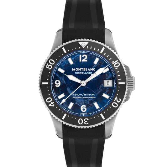 Iced Sea 0 Oxygen Deep 4810, Titan • Saphir von Montblanc (MB133268)