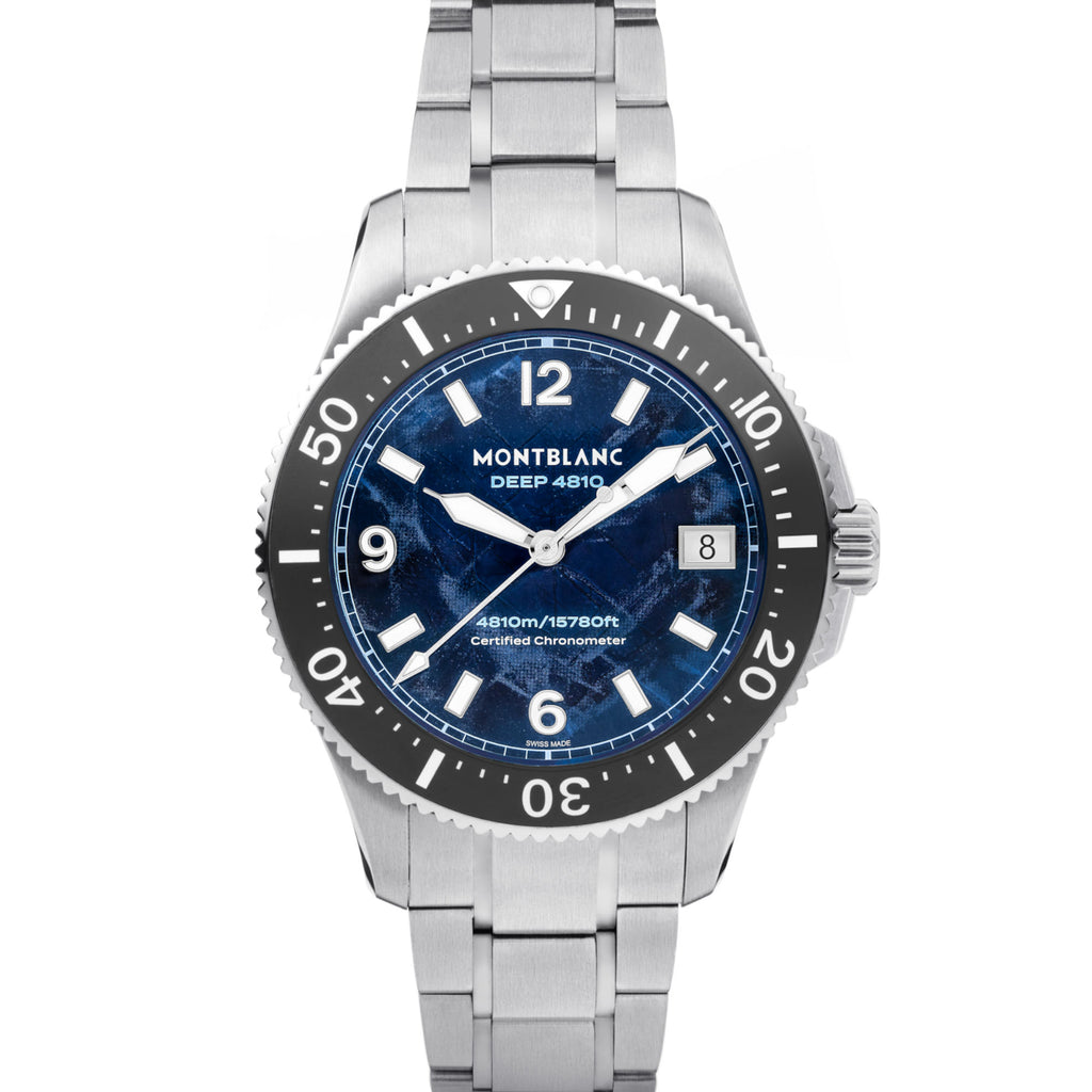 Montblanc Iced Sea 0 Oxygen Deep 4810 (MB135634) aus Titan, Aluminium