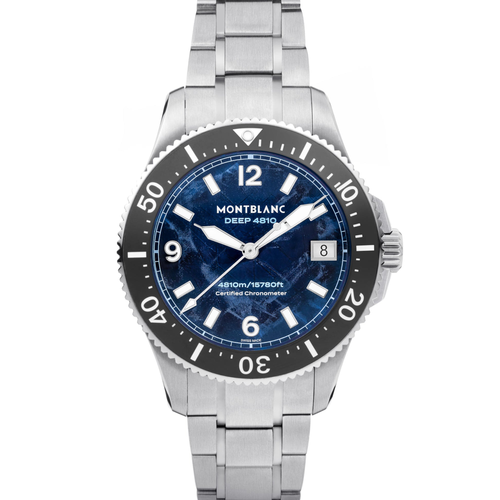Iced Sea 0 Oxygen Deep 4810, Edelstahl von Montblanc (MB135634)