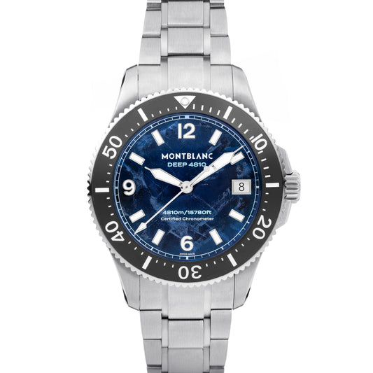 Iced Sea 0 Oxygen Deep 4810, Edelstahl von Montblanc (MB135634)