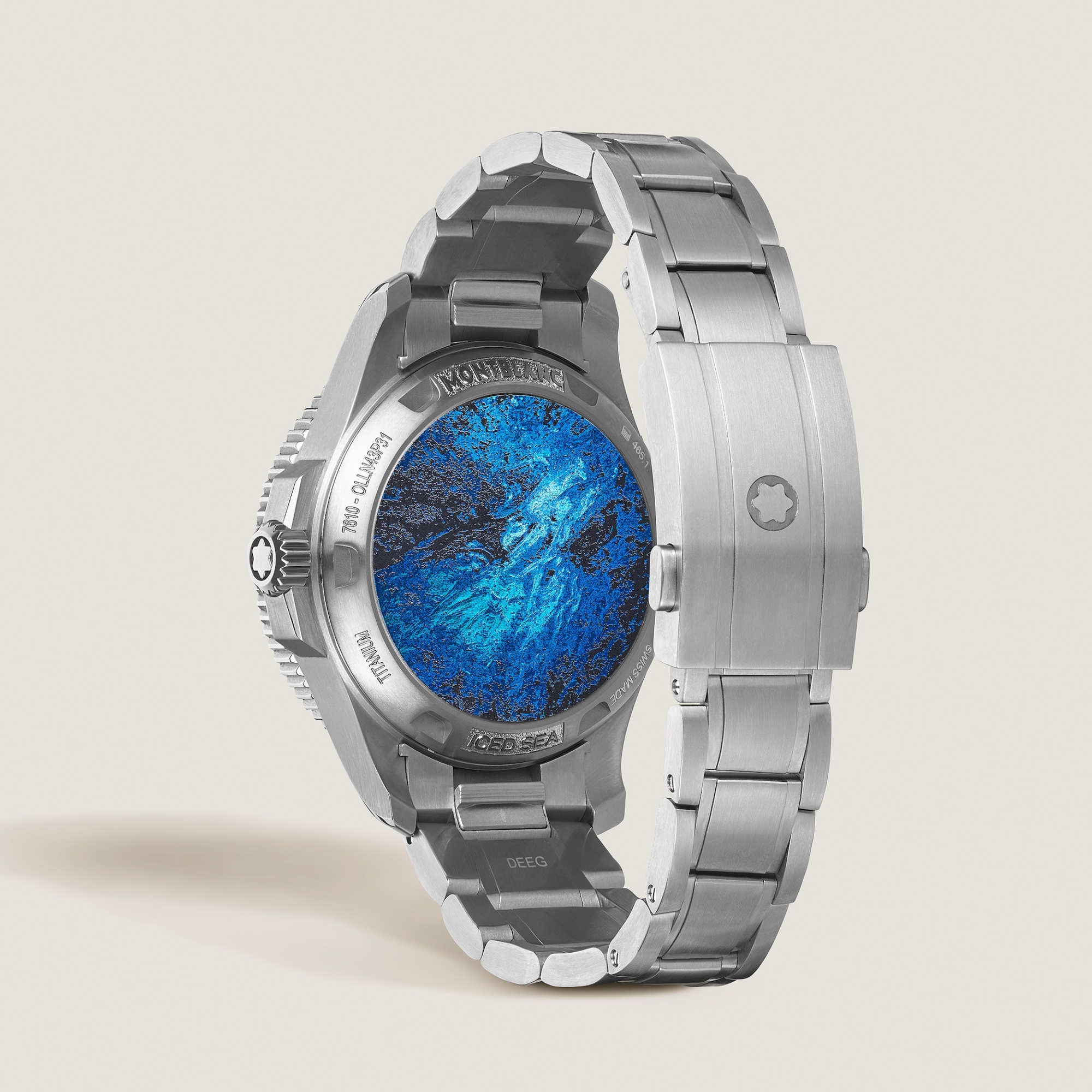 Montblanc Iced Sea 0 Oxygen Deep 4810 (MB135634) aus Titan, Aluminium