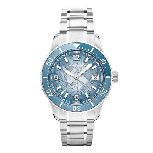 Iced Sea Automatic Date 0 Oxygen, Edelstahl von Montblanc (MB134022)