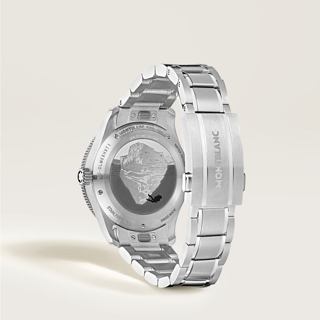 Montblanc Iced Sea Automatic Date 0 Oxygen (MB134022) aus Edelstahl