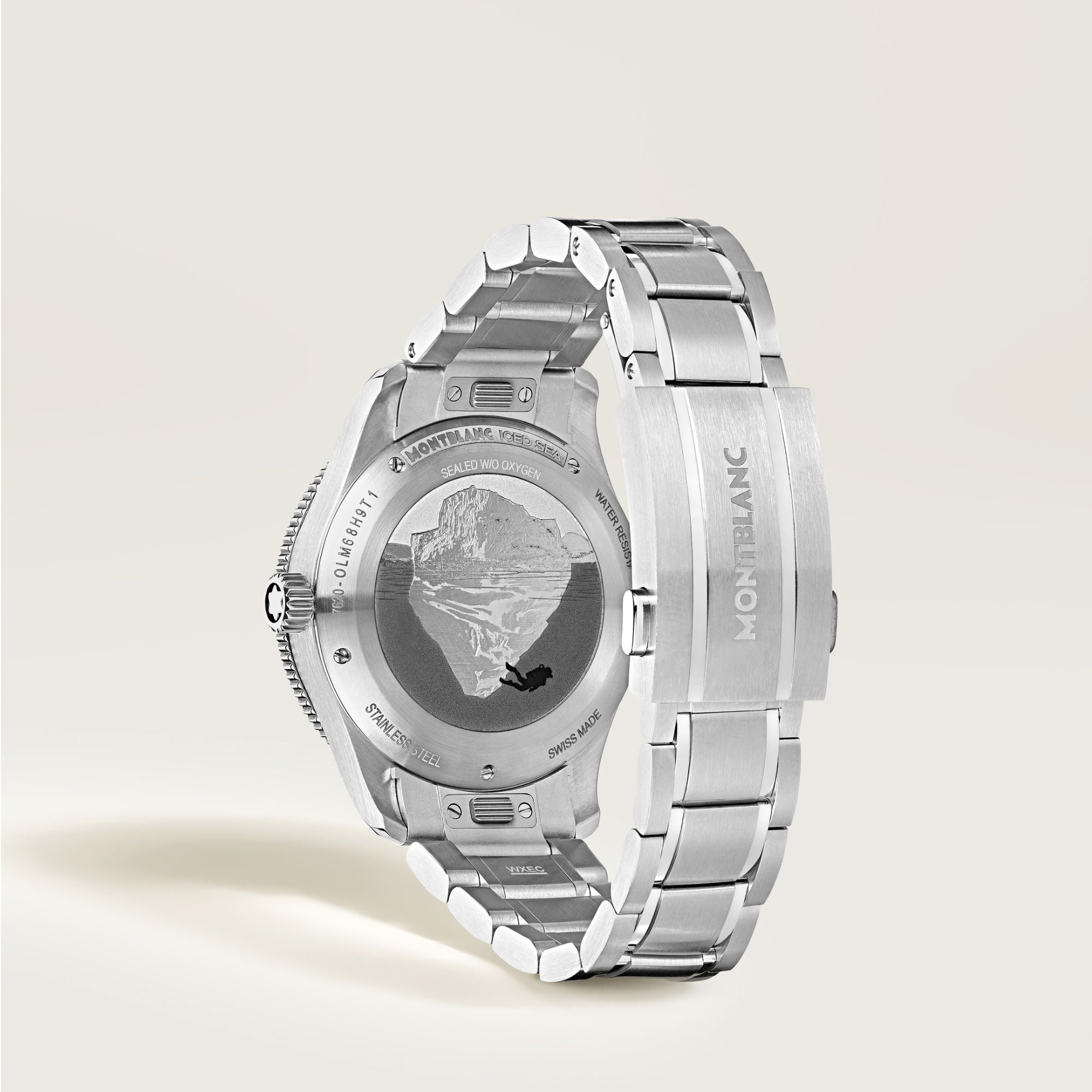 Montblanc Iced Sea Automatic Date 0 Oxygen (MB134022) aus Edelstahl