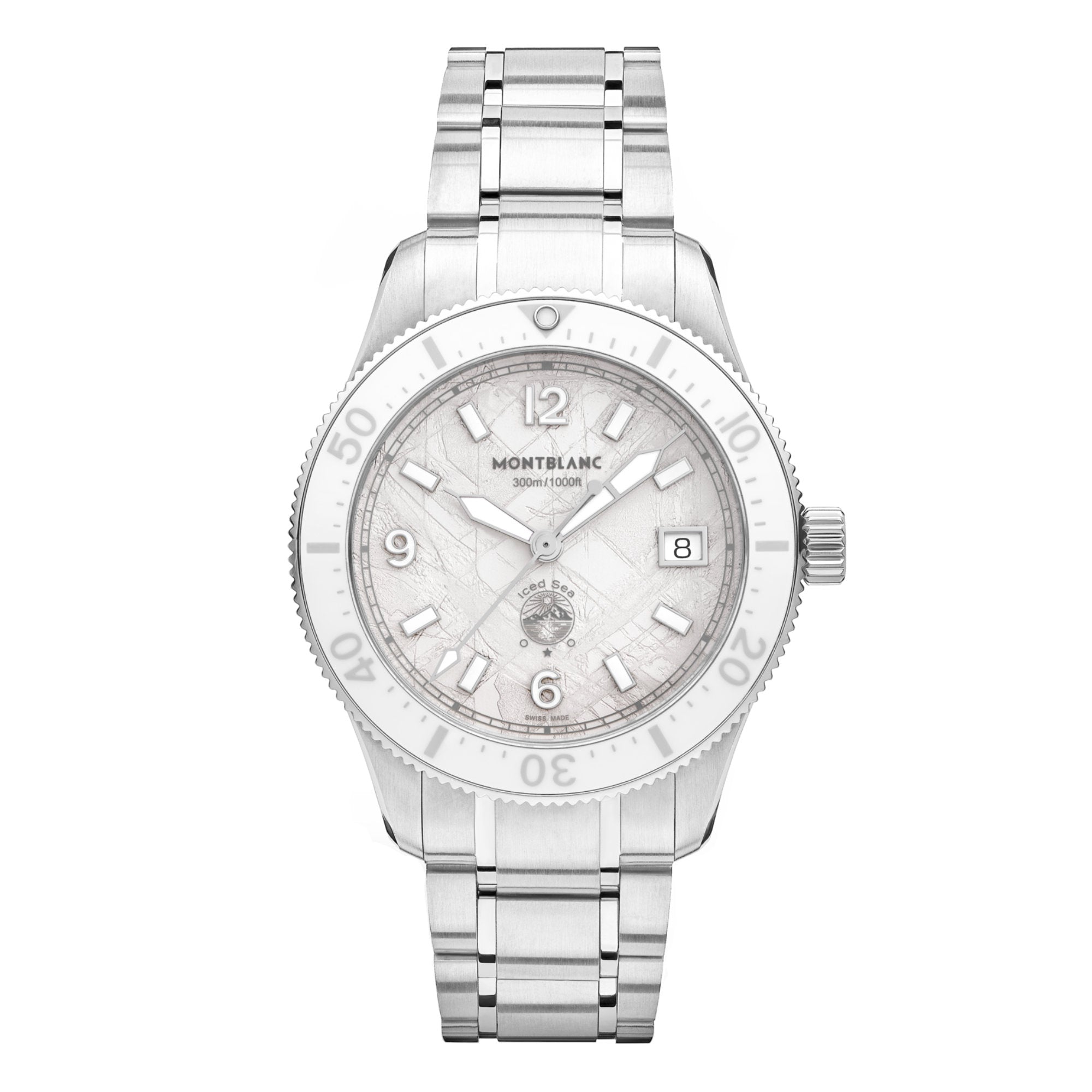 Montblanc Iced Sea Automatic Date 0 Oxygen (MB134024) aus Edelstahl
