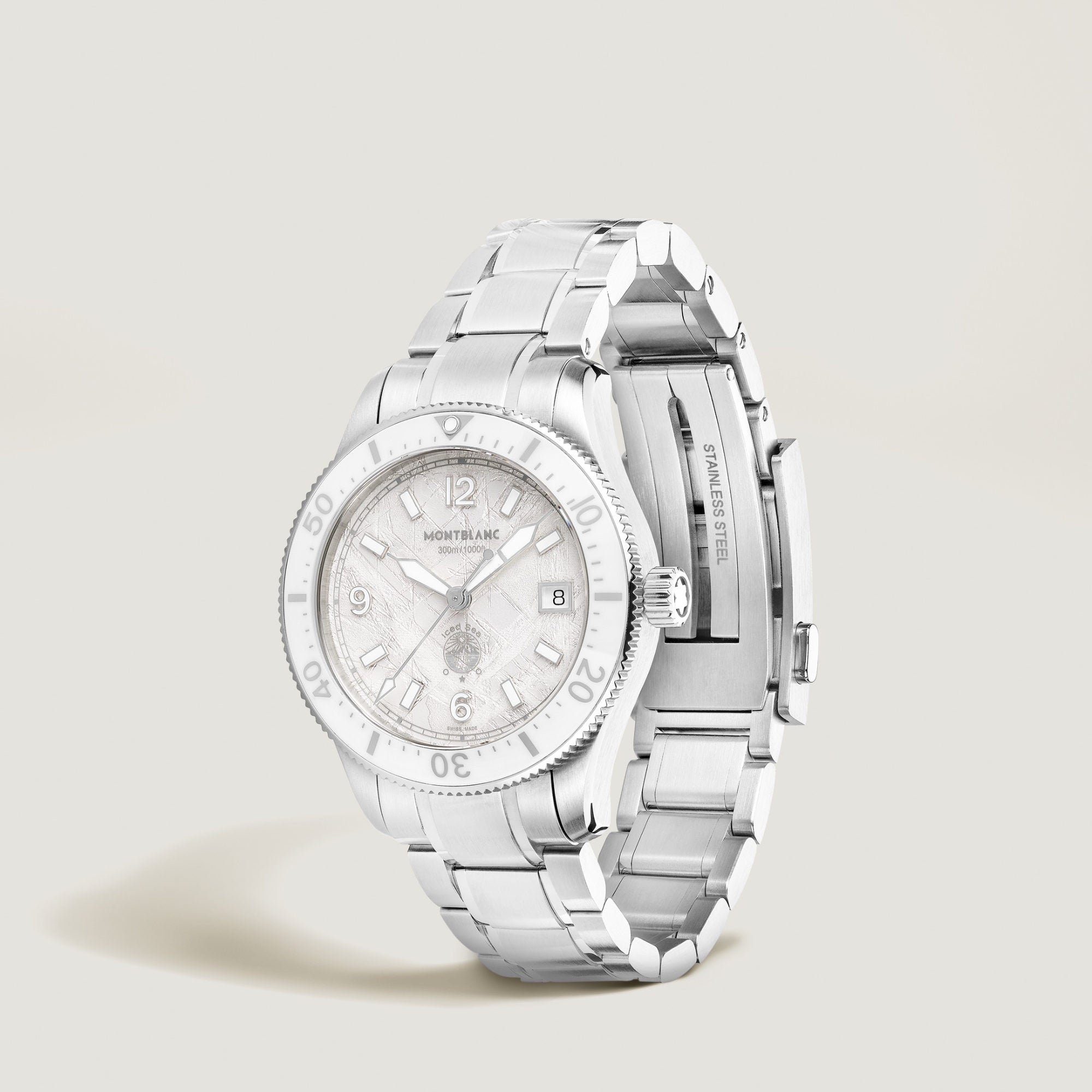 Montblanc Iced Sea Automatic Date 0 Oxygen (MB134024) aus Edelstahl