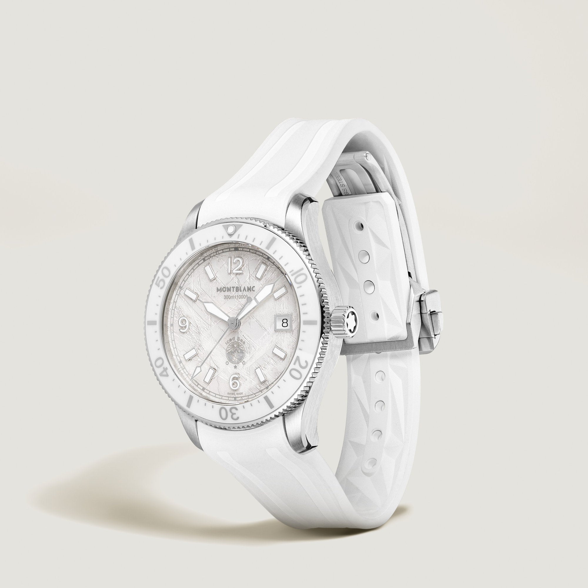 Montblanc Iced Sea Automatic Date 0 Oxygen (MB134025) aus Edelstahl