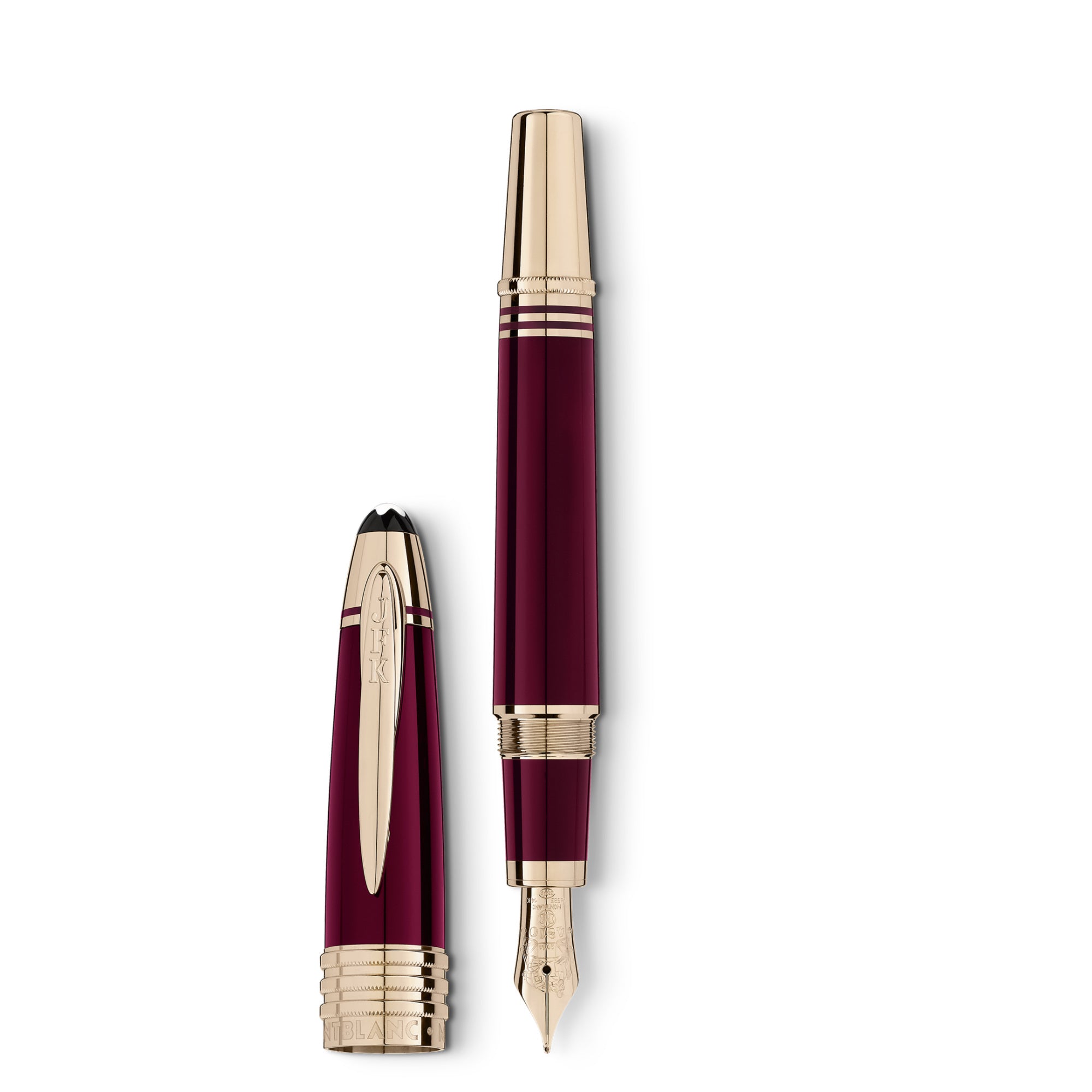 Montblanc John F. Kennedy Special Edition Burgundy Füllfederhalter (MB132124)