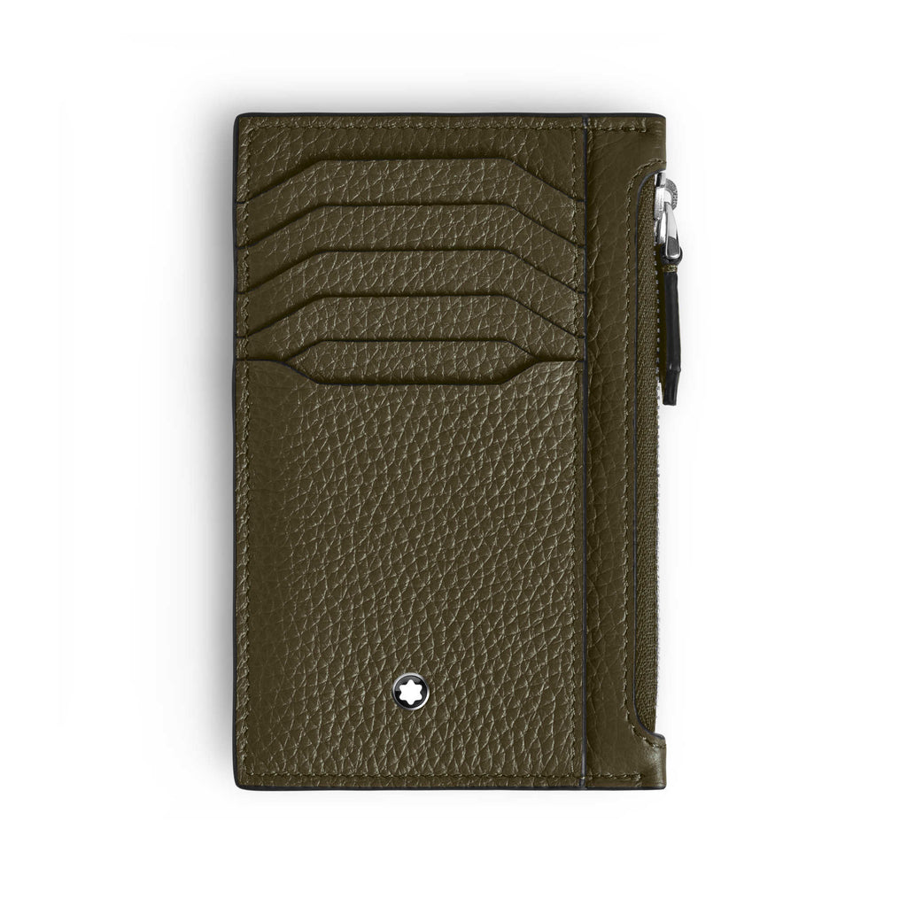 Montblanc Kartenetui 8 cc mit Reißverschluss aus Grain Leder (MB220222)