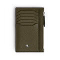 Montblanc Kartenetui 8 cc mit Reißverschluss aus Grain Leder (MB220222)