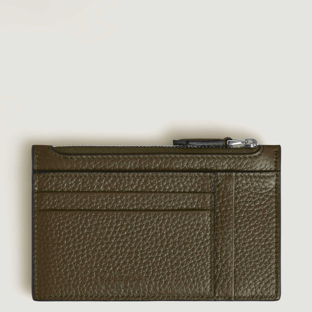 Montblanc Kartenetui 8 cc mit Reißverschluss aus Grain Leder (MB220222)