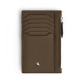 Montblanc Kartenetui 8 cc mit Reißverschluss aus Grain Leder (MB220223)