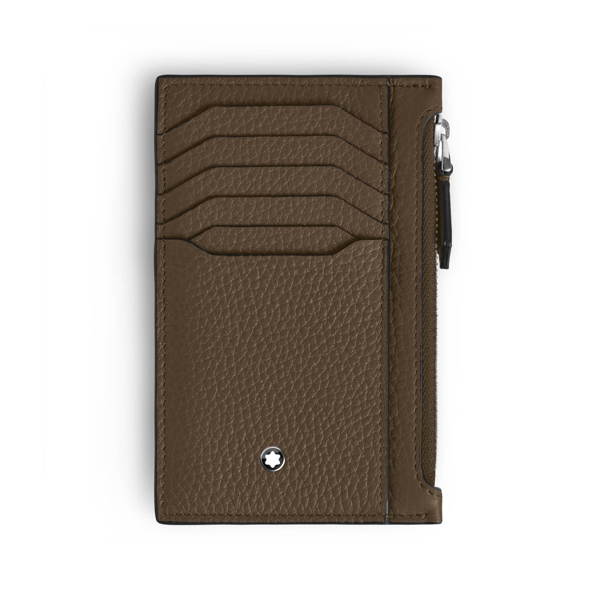 Montblanc Kartenetui 8 cc mit Reißverschluss aus Grain Leder (MB220223)