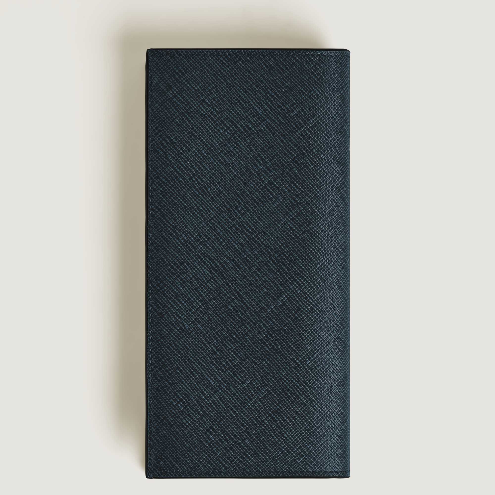 Montblanc Längliche Brieftasche 14 cc mit Reißverschluss aus Satorial Leder (MB220388)