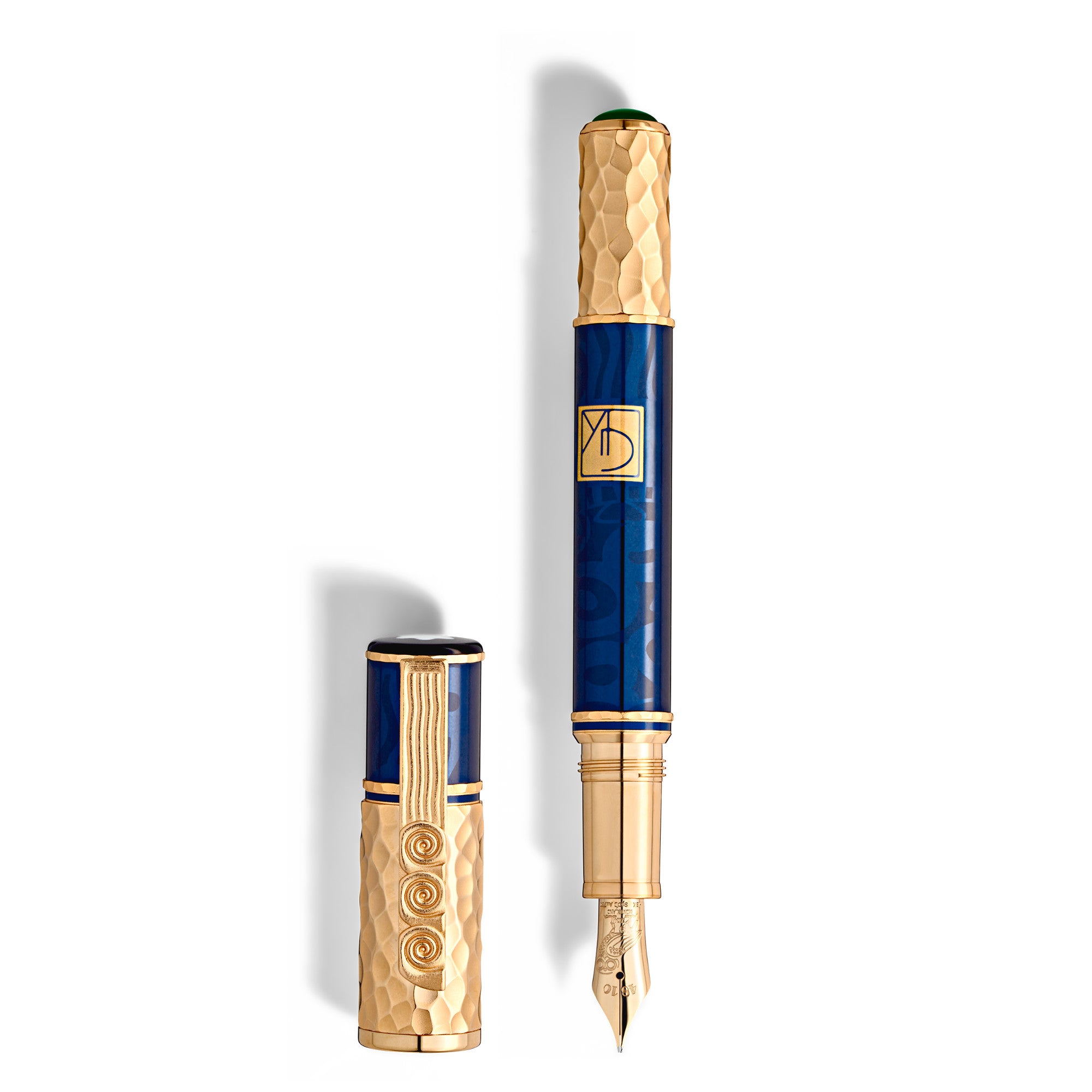 Montblanc Masters of Art Homage to Gustav Klimt Limited Edition 4810 Füllfederhalter F (MB130224) aus Gelbgold
