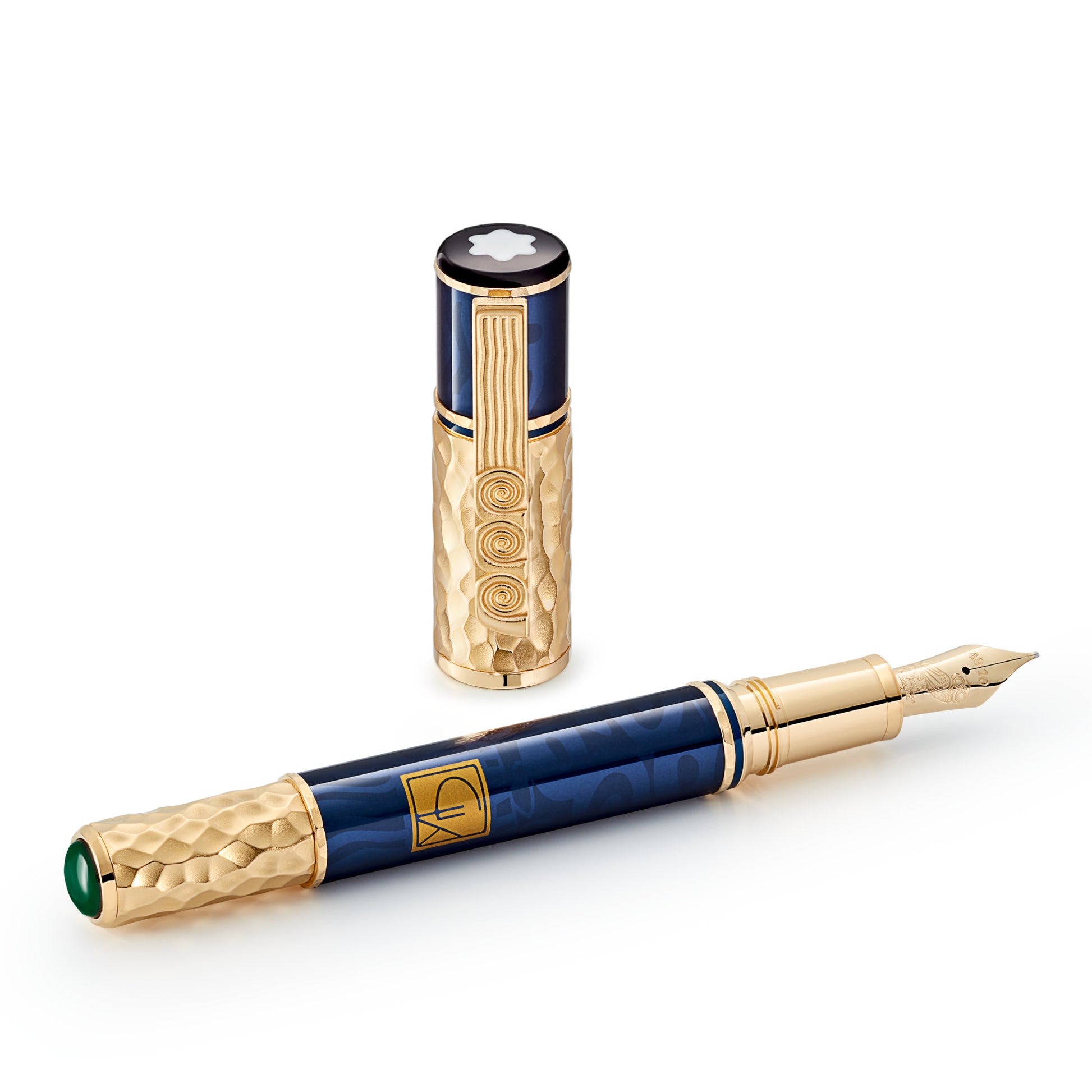Masters of Art Homage to Gustav Klimt Limited Edition 4810 Füllfederhalter F, Gelbgold von Montblanc (MB130224)
