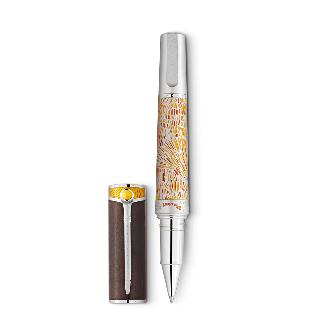 Montblanc Masters of Art Homage to Vincent van Gogh Limited Edition 4810 Rollerball (MB129156) aus Platin