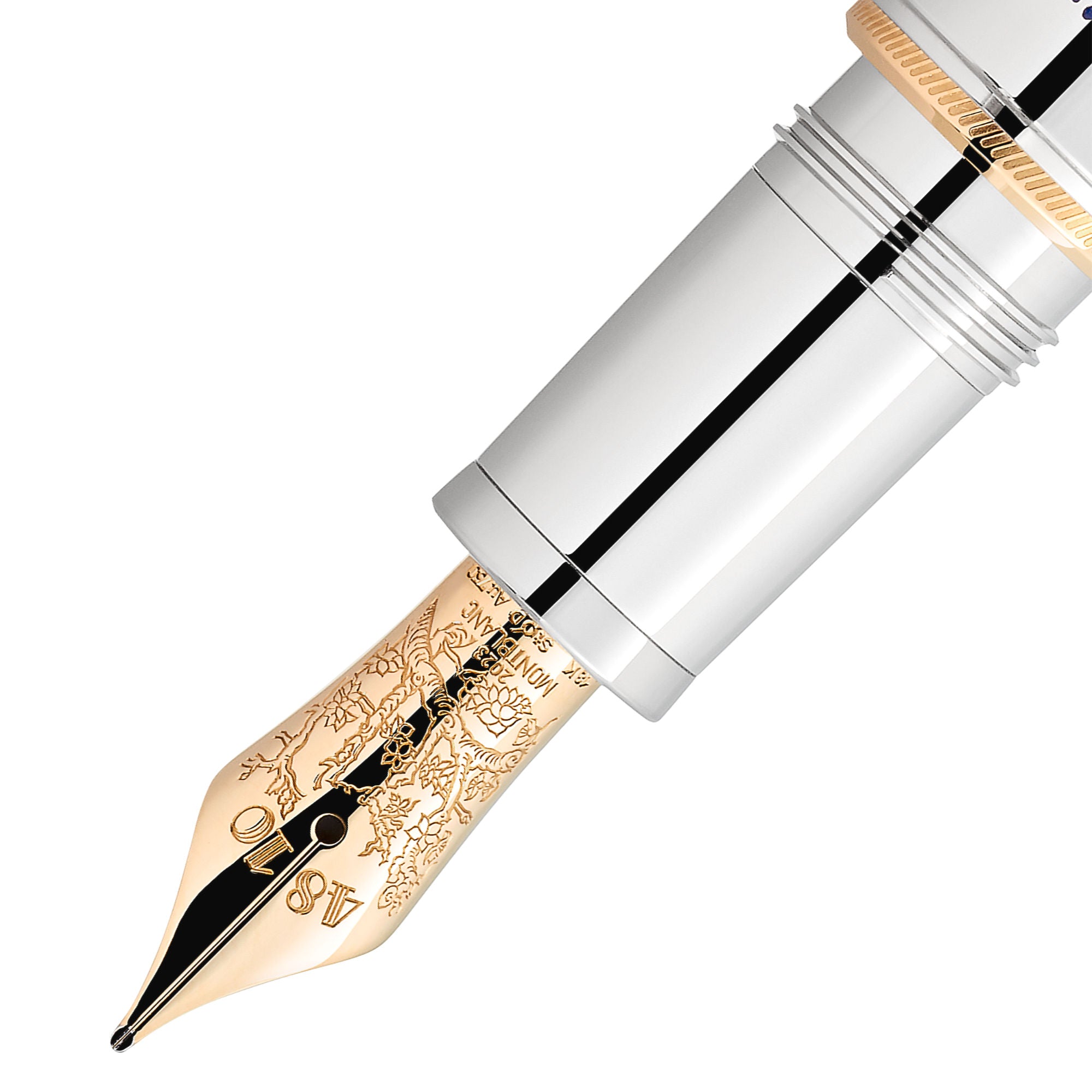 Montblanc Masters of Art Homage to Vincent van Gogh Limited Edition 888 Füllfederhalter (MB129159) aus Gelbgold
