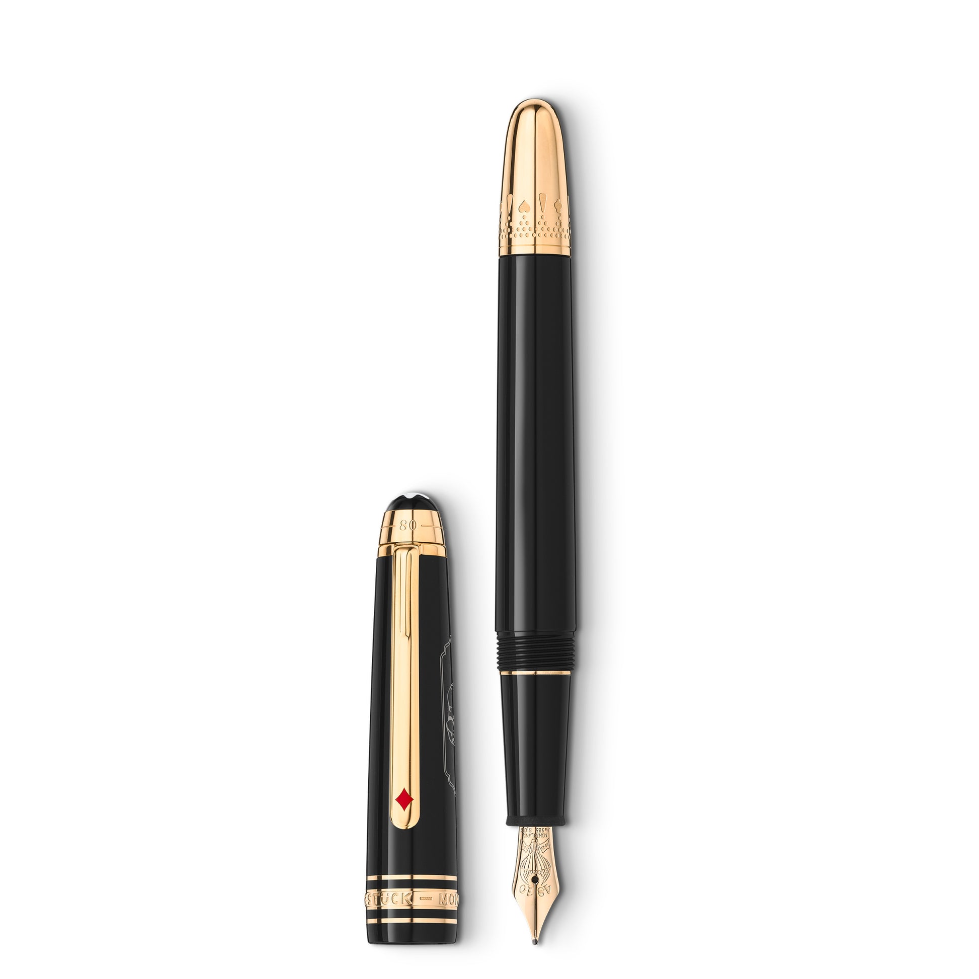Meisterstück Around the World in 80 Days Classique Füllfederhalter (F) von Montblanc (MB128381)