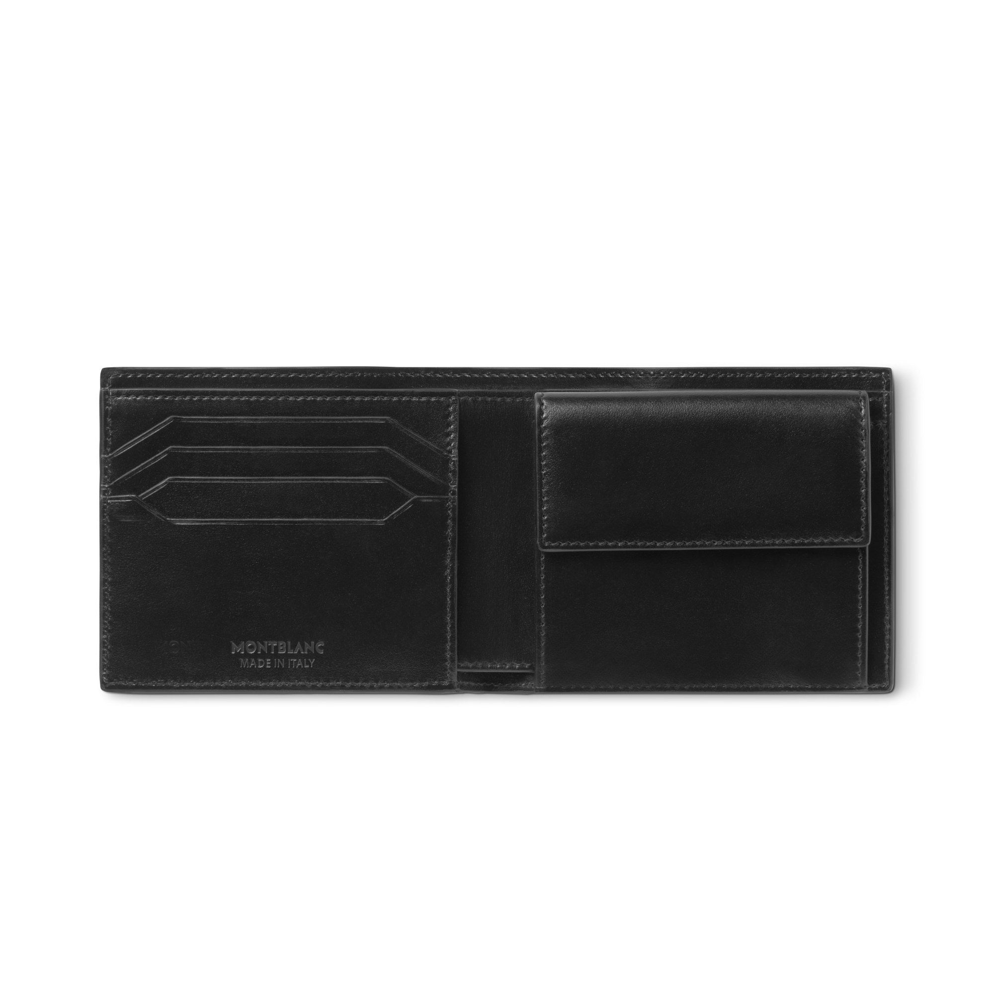 Montblanc Meisterstück Brieftasche 4 cc mit Münzfach (MB198312)