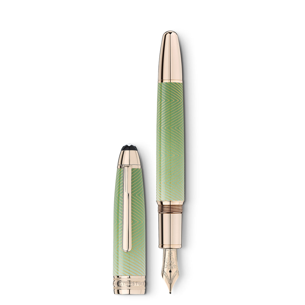 Montblanc Meisterstück Calligraphy Solitaire Celadon Dégradé Füllfederhalter (MB129553)