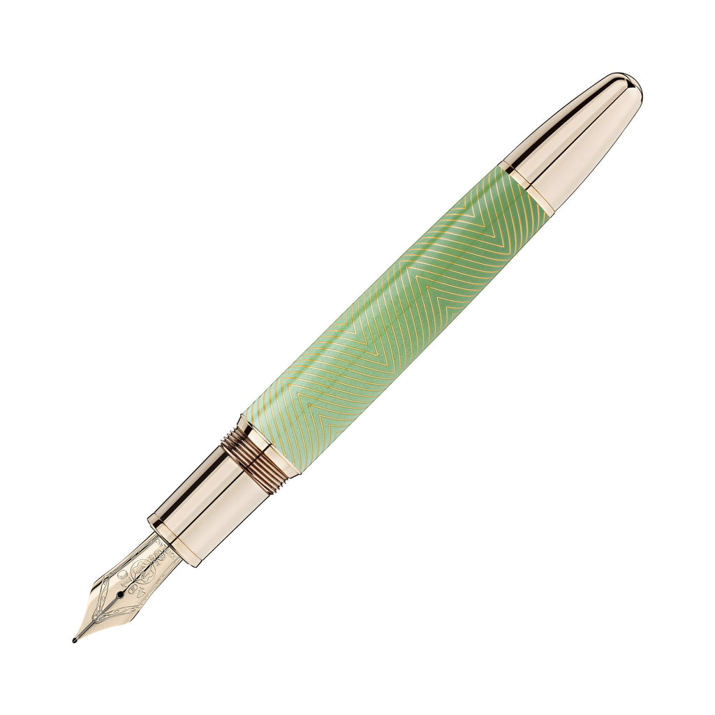 Montblanc Meisterstück Calligraphy Solitaire Celadon Dégradé Füllfederhalter (MB129553)