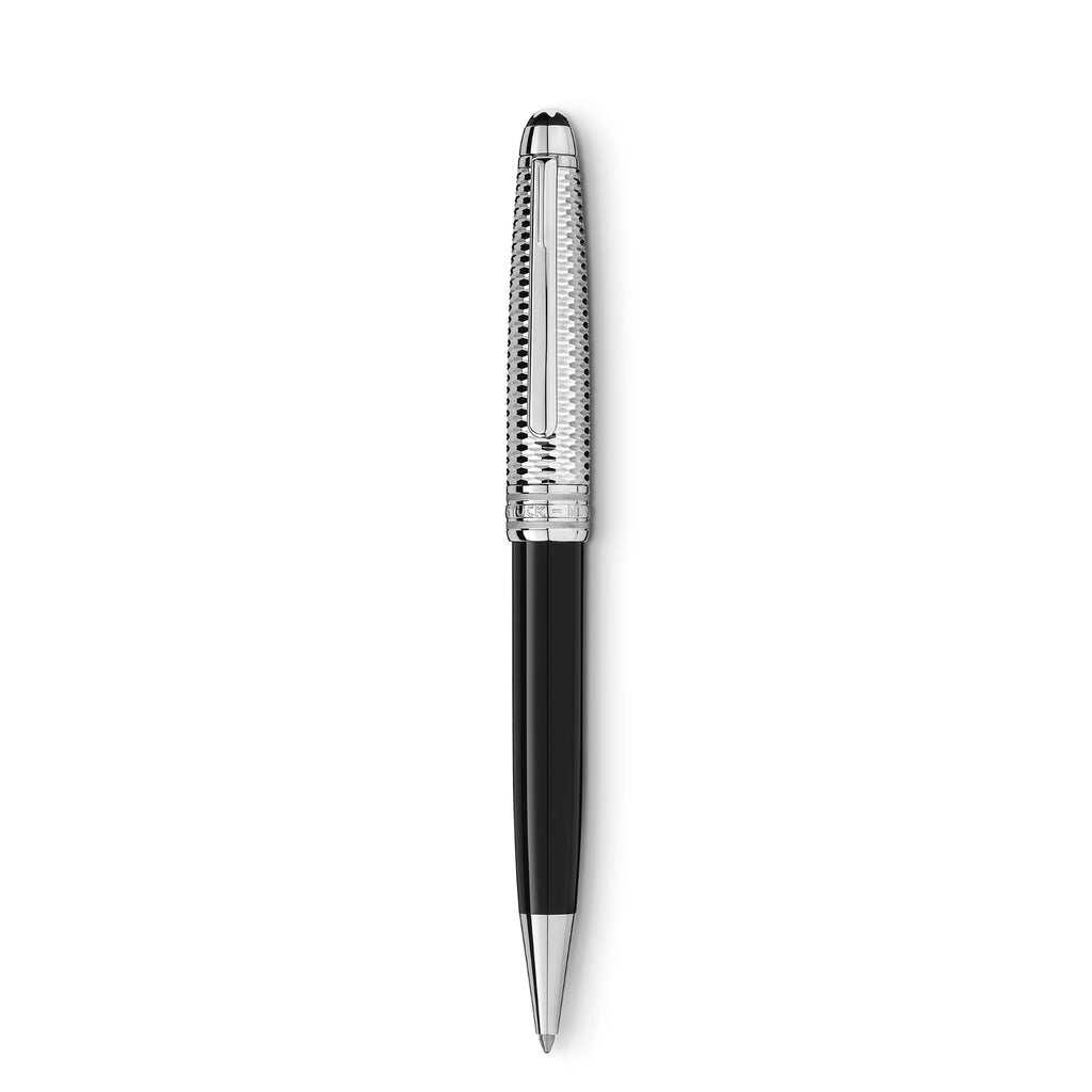 Montblanc Meisterstück Doué Geometry Classique Kugelschreiber (MB132503) aus Platin