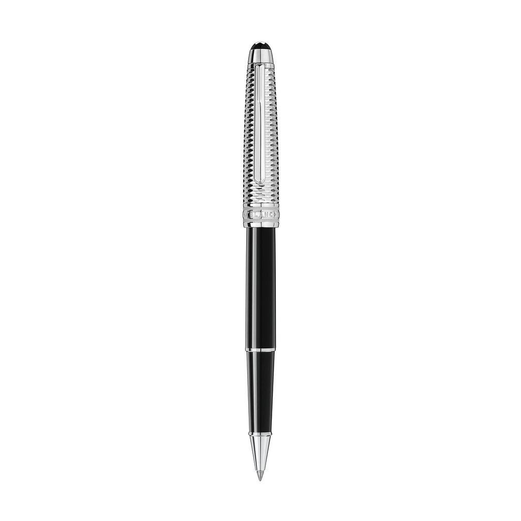 Montblanc Meisterstück Doué Geometry Classique Rollerball (MB132502) aus Platin