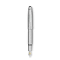 Montblanc Meisterstück Geometry Solitaire LeGrand Füllfederhalter (MB132127) aus Platin