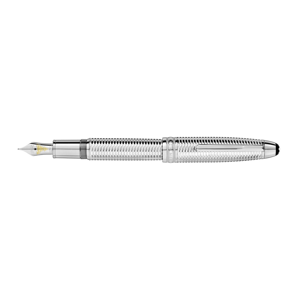 Montblanc Meisterstück Geometry Solitaire LeGrand Füllfederhalter (MB132127) aus Platin