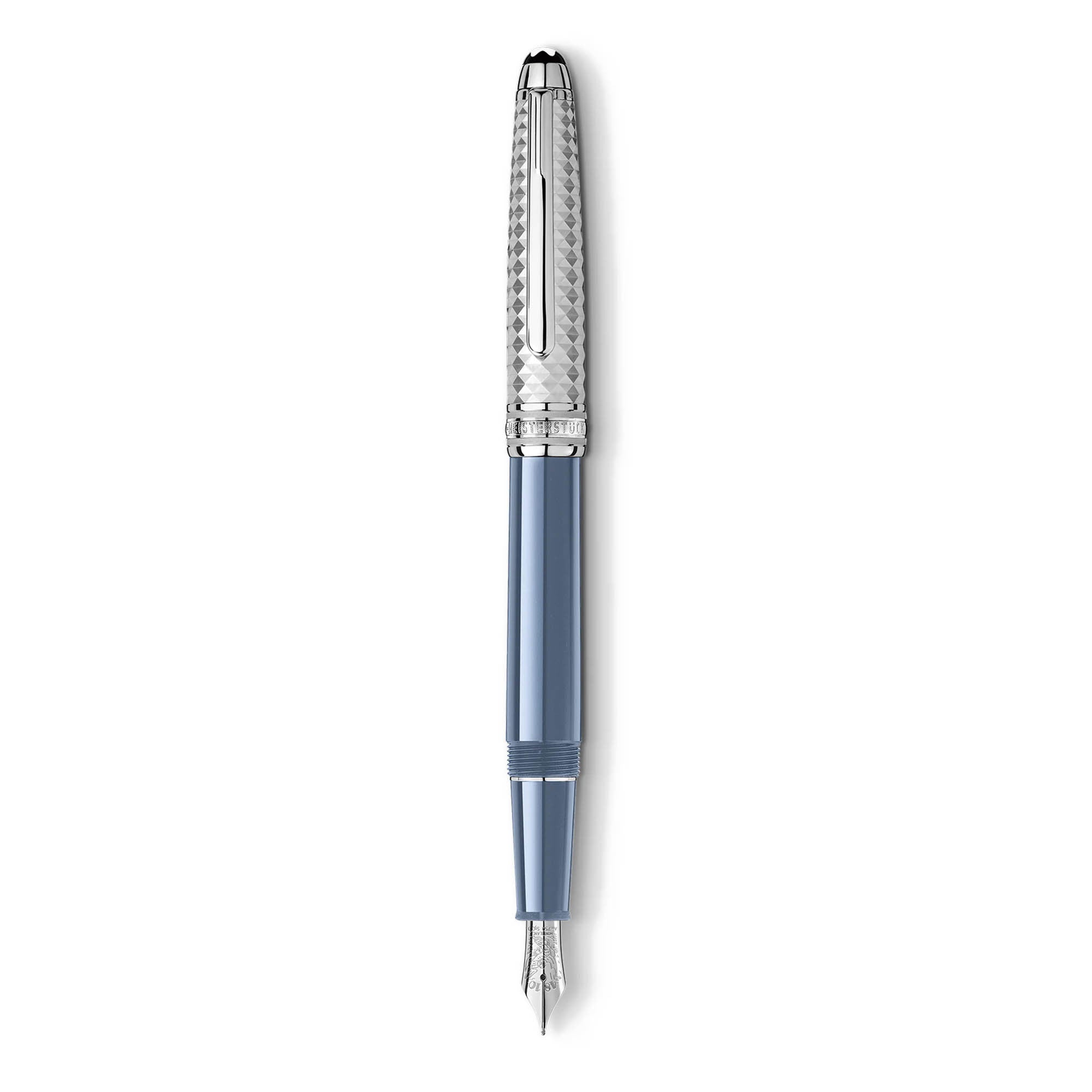 Montblanc Meisterstück Glacier Doué Füllfederhalter (MB129403) aus Platin
