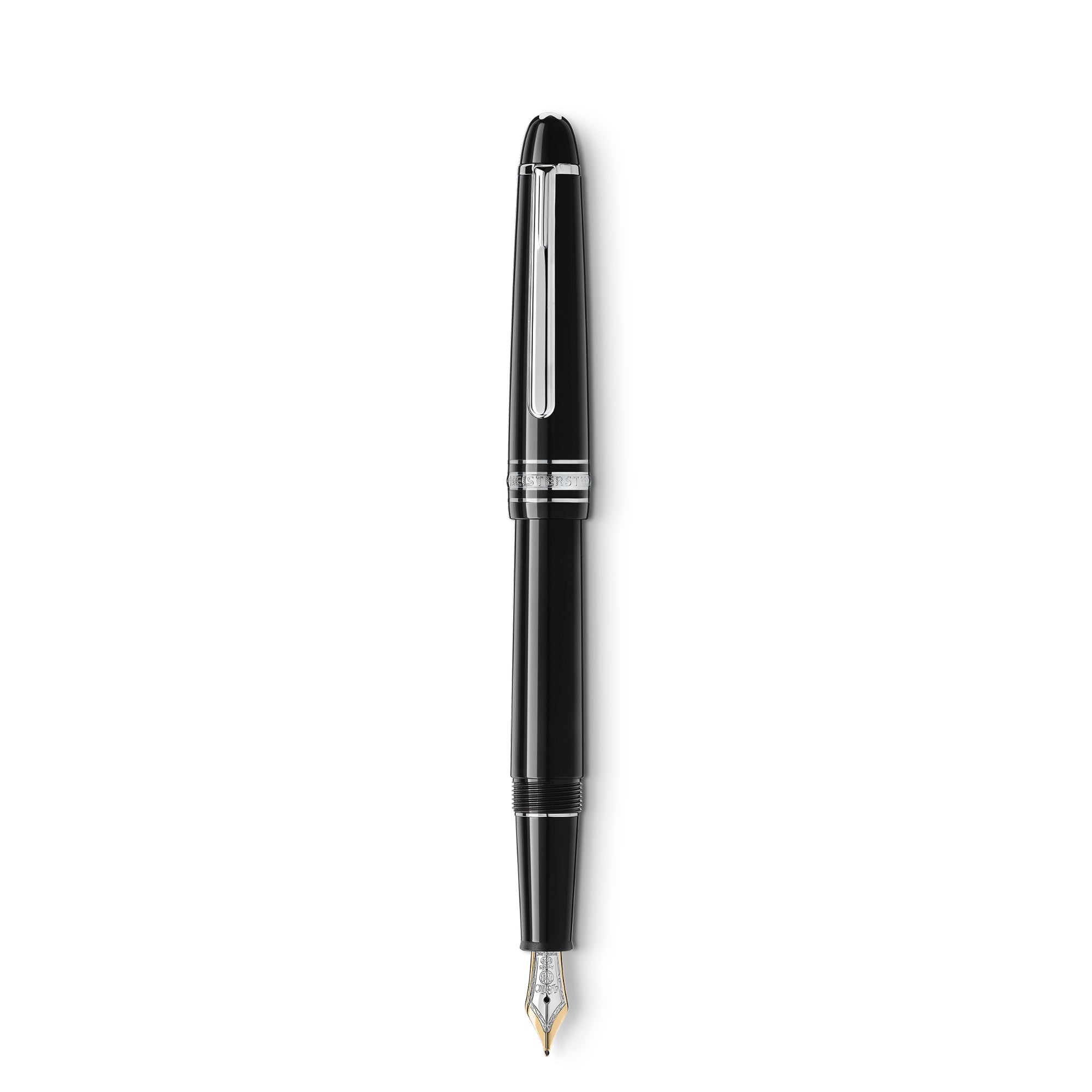 Montblanc Meisterstück Platinum-Coated Classique Füllfederhalter (MB132467) aus Platin
