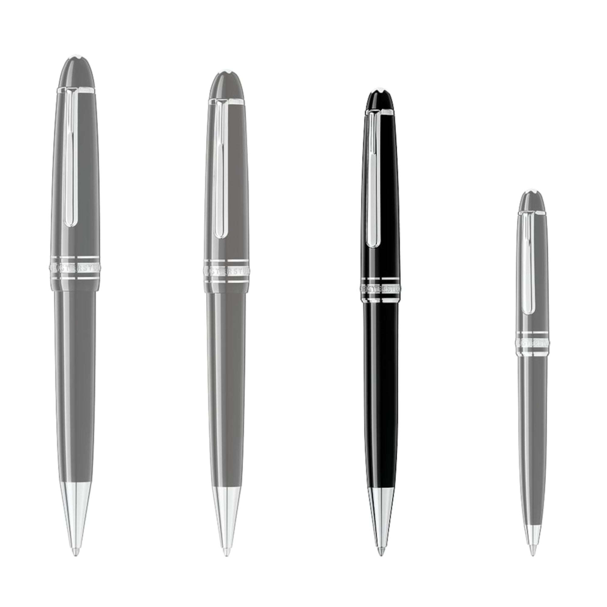 Montblanc Meisterstück Platinum-Coated Classique Kugelschreiber (MB132446) aus Platin