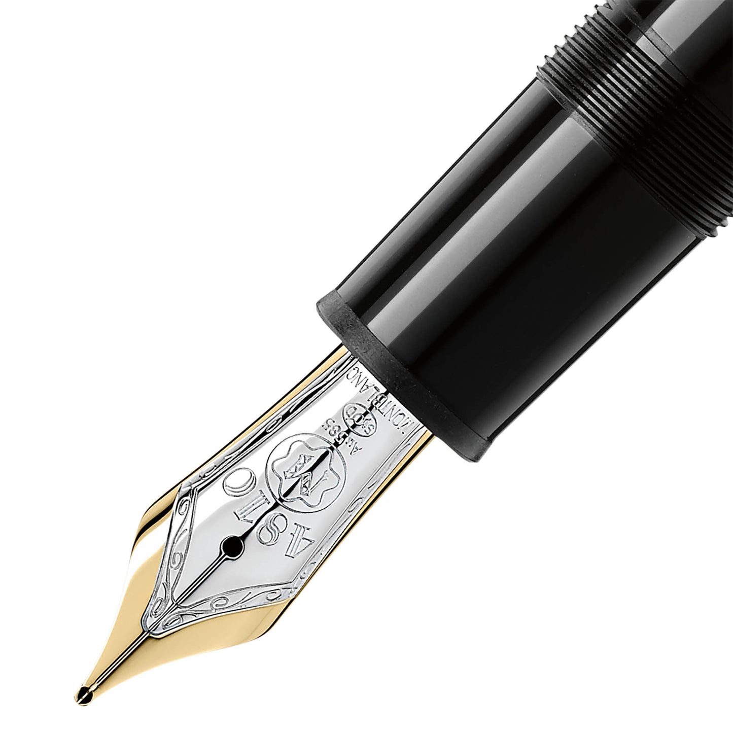 Meisterstück Platinum-Coated LeGrand Traveller Füllfederhalter, Roségold • Saphir von Montblanc (MB132492)