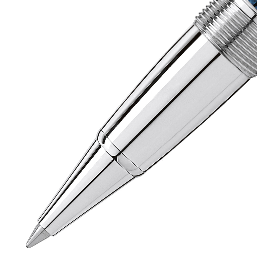 Montblanc Meisterstück Solitaire Blue Hour LeGrand Rollerball (MB132097) aus Platin