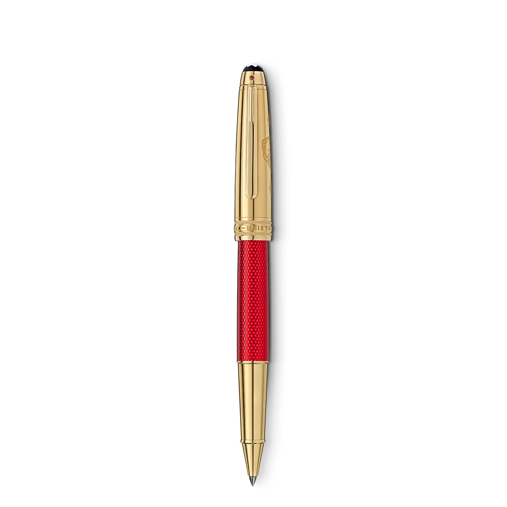 Montblanc Meisterstück Solitaire Doué Red Hour Classique Rollerball Special Edition (MB130204) mit Rubin