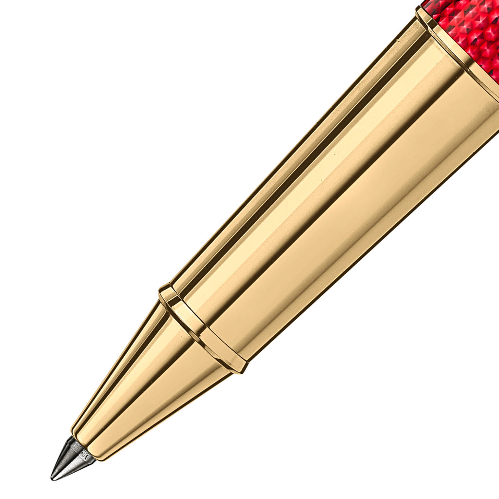 Montblanc Meisterstück Solitaire Doué Red Hour Classique Rollerball Special Edition (MB130204) mit Rubin