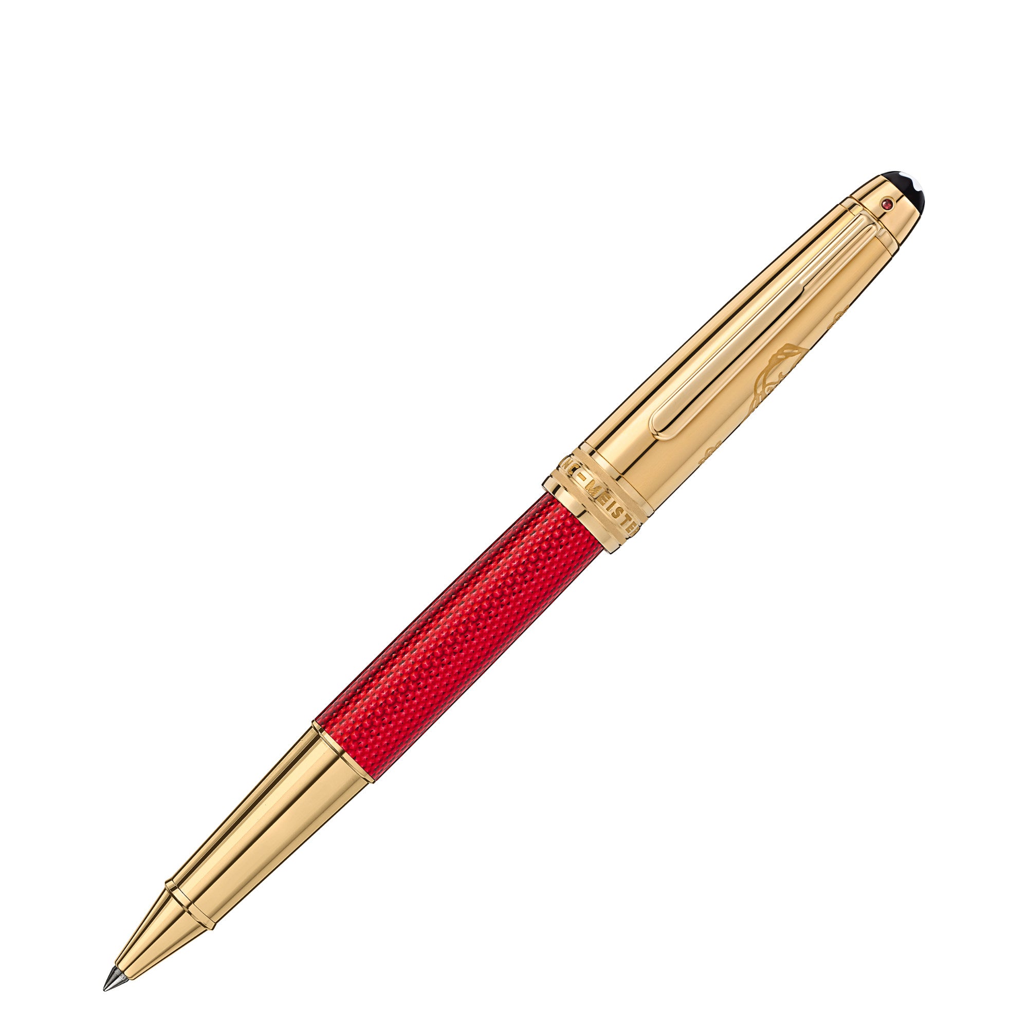 Montblanc Meisterstück Solitaire Doué Red Hour Classique Rollerball Special Edition (MB130204) mit Rubin
